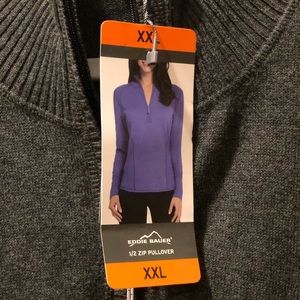 Eddie Baur 1/2 Zip Pull Over NWT XXL